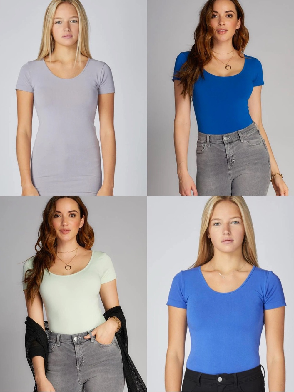 4pc C’est Moi T-Shirt Bundle One Size Bamboo